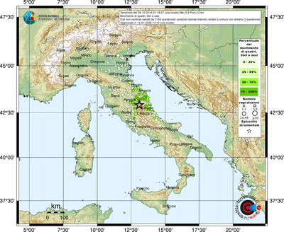 Mappa comuni con almeno 3 questionari