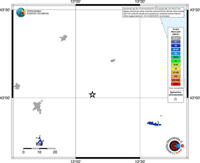 Mappa MCS - territori località