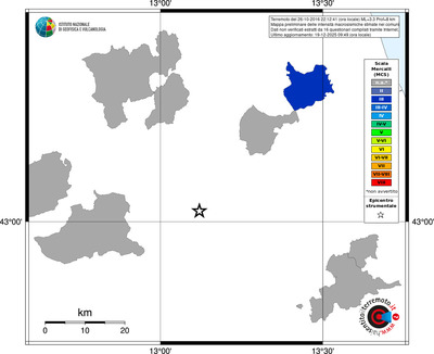 Mappa MCS - territori comuni