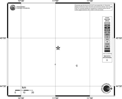 Mappa MCS - territori località