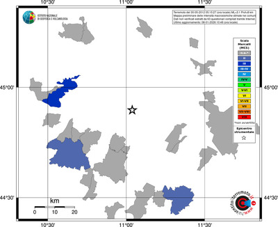 Mappa MCS - territori comuni