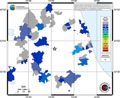 Mappa MCS - territori comuni