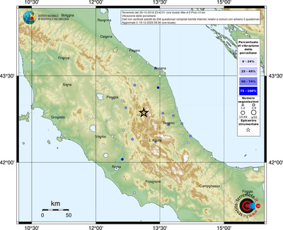 Mappa comuni con almeno 3 questionari