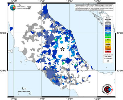 Mappa MCS - territori comuni