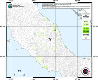 Mappa territorio comunale con almeno 3 questionari