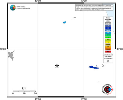 Mappa MCS - territori località