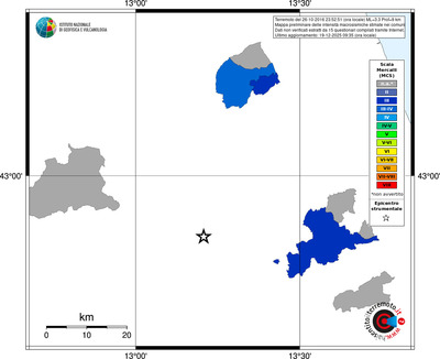 Mappa MCS - territori comuni
