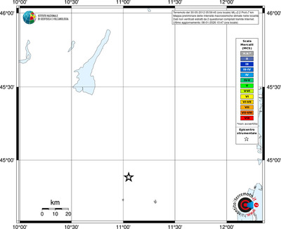 Mappa MCS - territori località