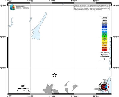 Mappa MCS - territori comuni