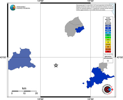 Mappa MCS - territori comuni