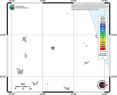 Mappa MCS - territori località