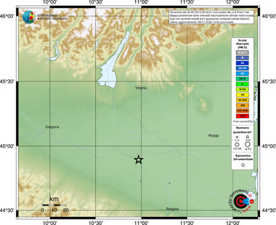 Mappa MCS - località