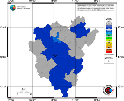 Mappa EMS - territori comuni