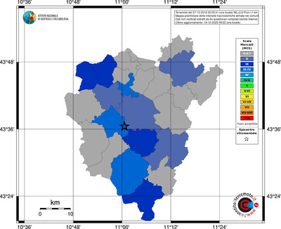 Mappa MCS - territori comuni