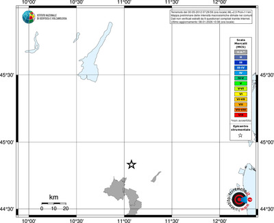 Mappa MCS - territori comuni