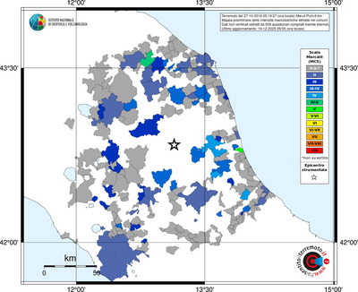 Mappa MCS - territori comuni
