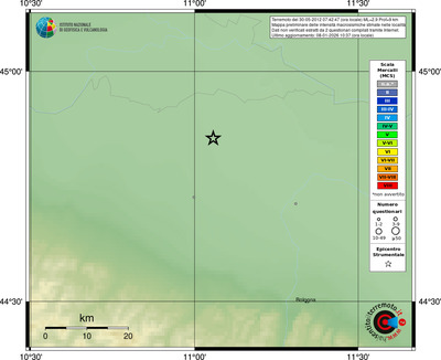 Mappa MCS - località