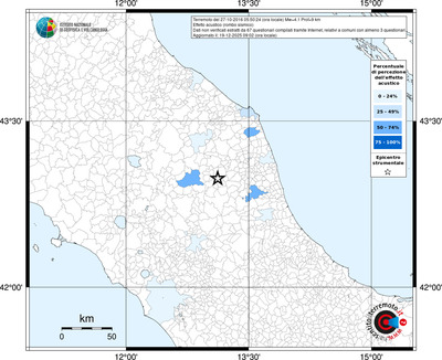 Mappa territorio comunale con almeno 3 questionari