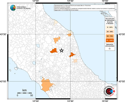 Mappa territorio comunale con almeno 3 questionari