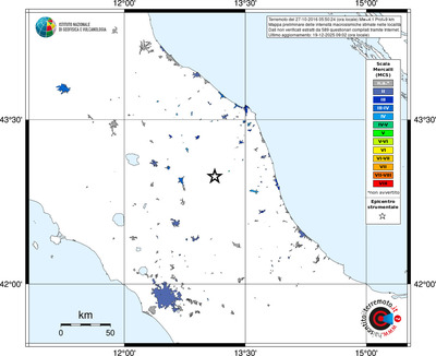 Mappa MCS - territori località