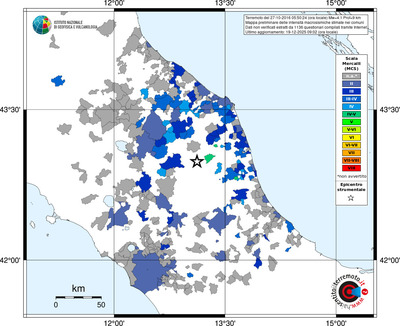 Mappa MCS - territori comuni