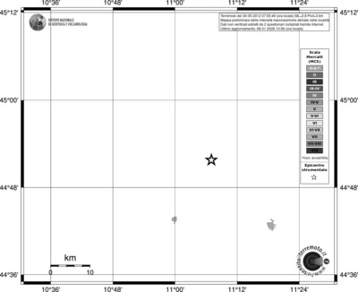 Mappa MCS - territori località