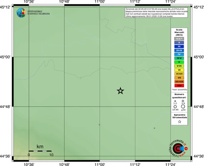 Mappa MCS - località