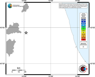 Mappa MCS - territori comuni