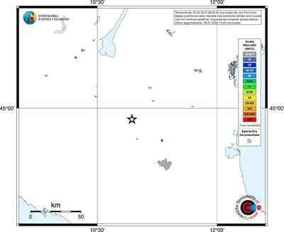 Mappa MCS - territori località