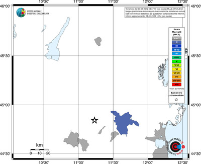 Mappa MCS - territori comuni