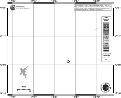 Mappa EMS - territori località