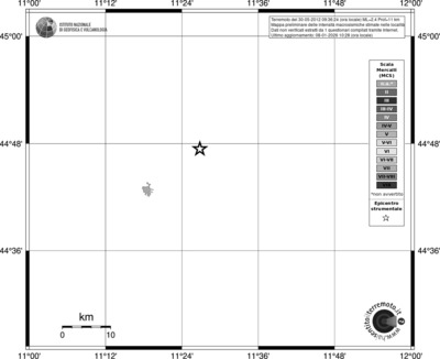 Mappa MCS - territori località