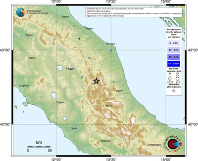 Mappa comuni con almeno 3 questionari