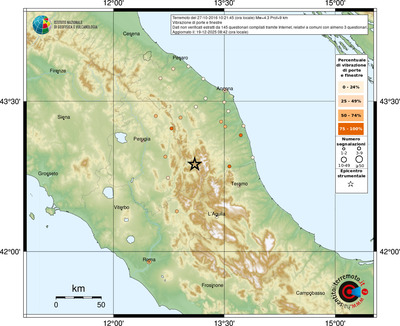 Mappa comuni con almeno 3 questionari