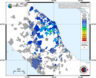 Mappa MCS - territori comuni