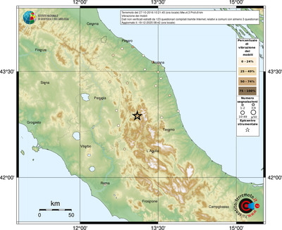 Mappa comuni con almeno 3 questionari
