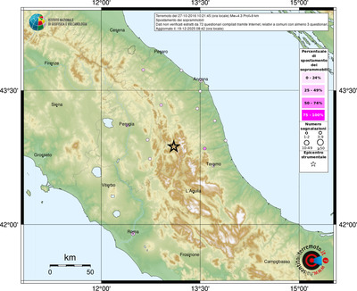 Mappa comuni con almeno 3 questionari