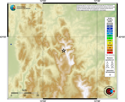 Mappa EMS - località