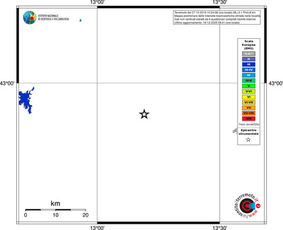 Mappa EMS - territori località