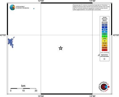 Mappa MCS - territori località