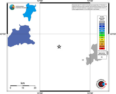 Mappa MCS - territori comuni