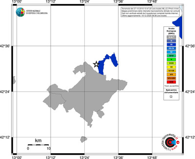 Mappa EMS - territori comuni