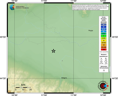 Mappa EMS - località