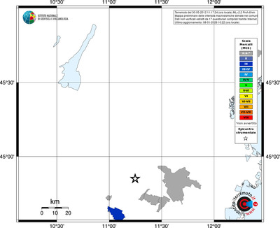 Mappa MCS - territori comuni