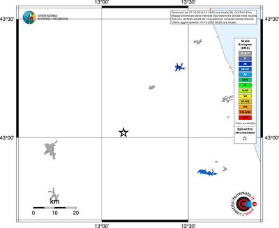 Mappa EMS - territori località