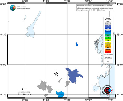 Mappa MCS - territori comuni