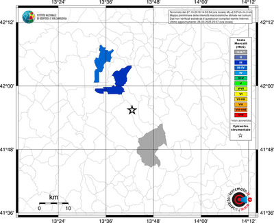 Mappa MCS - territori comunali