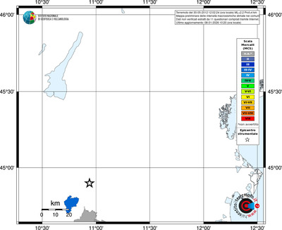 Mappa MCS - territori comuni