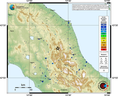 Mappa EMS - località