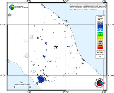 Mappa MCS - territori località